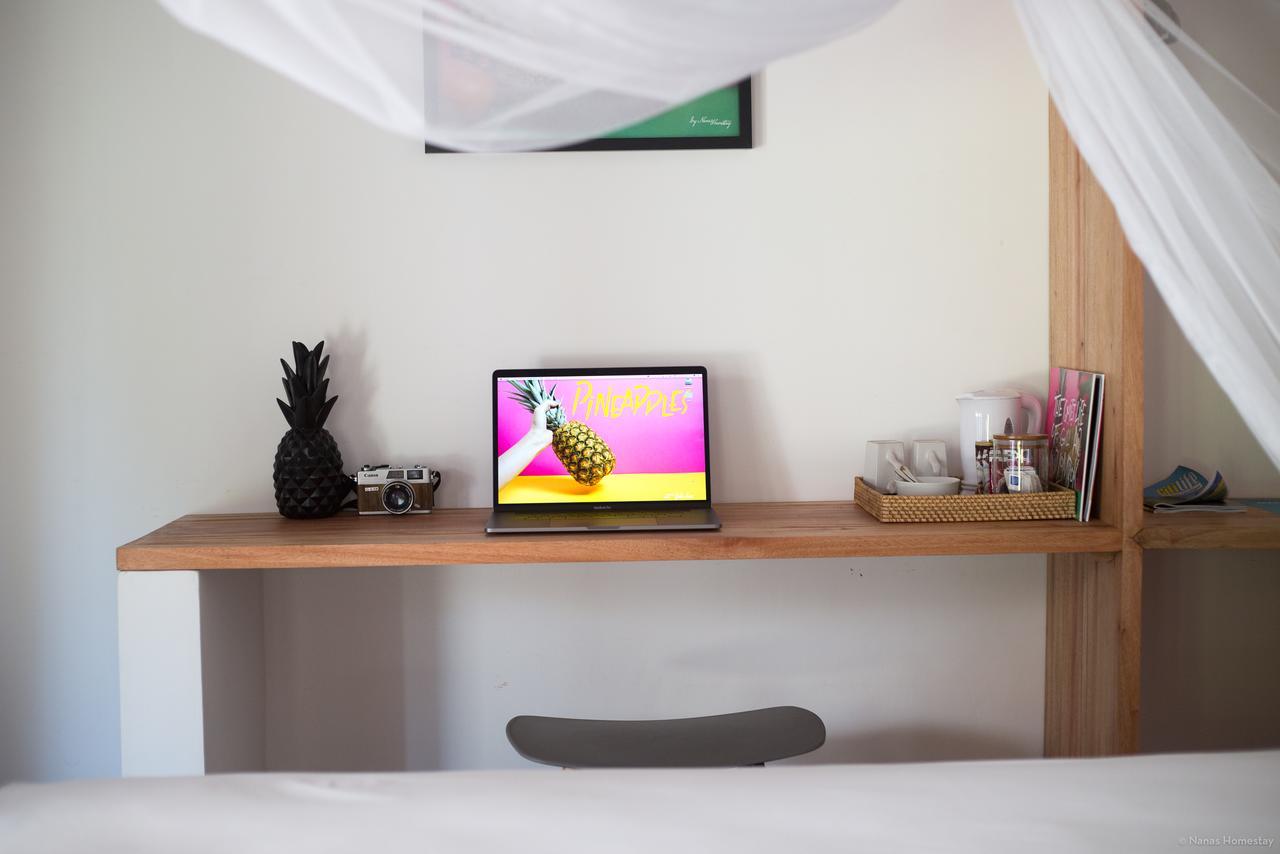 Nanas Homestay Bungalow Gili Air Exterior foto