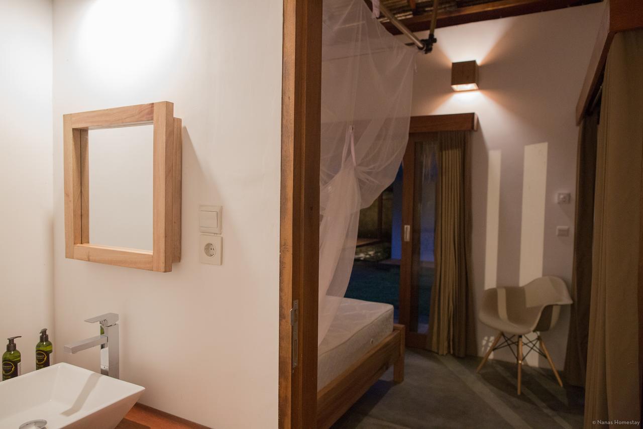 Nanas Homestay Bungalow Gili Air Exterior foto
