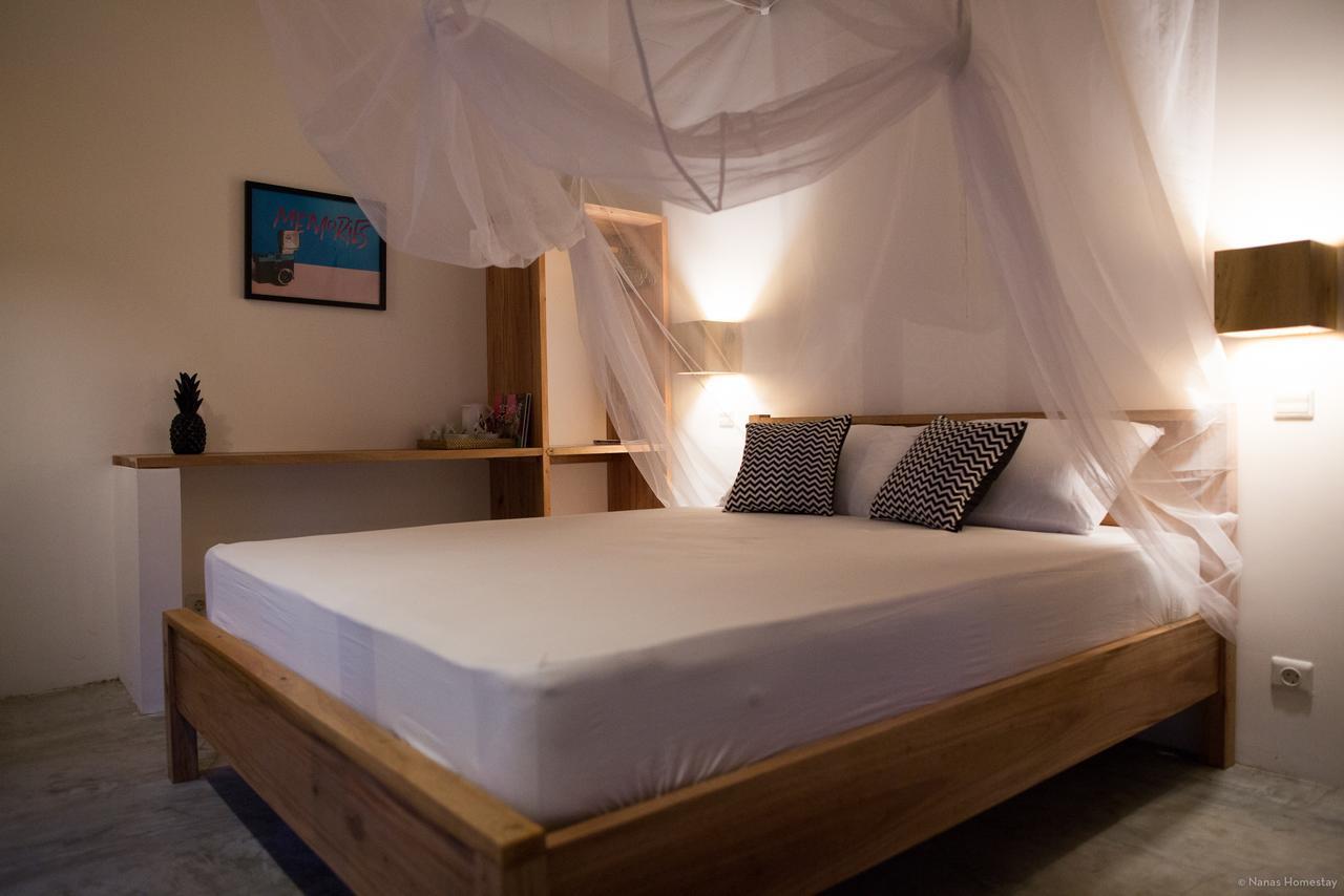 Nanas Homestay Bungalow Gili Air Exterior foto