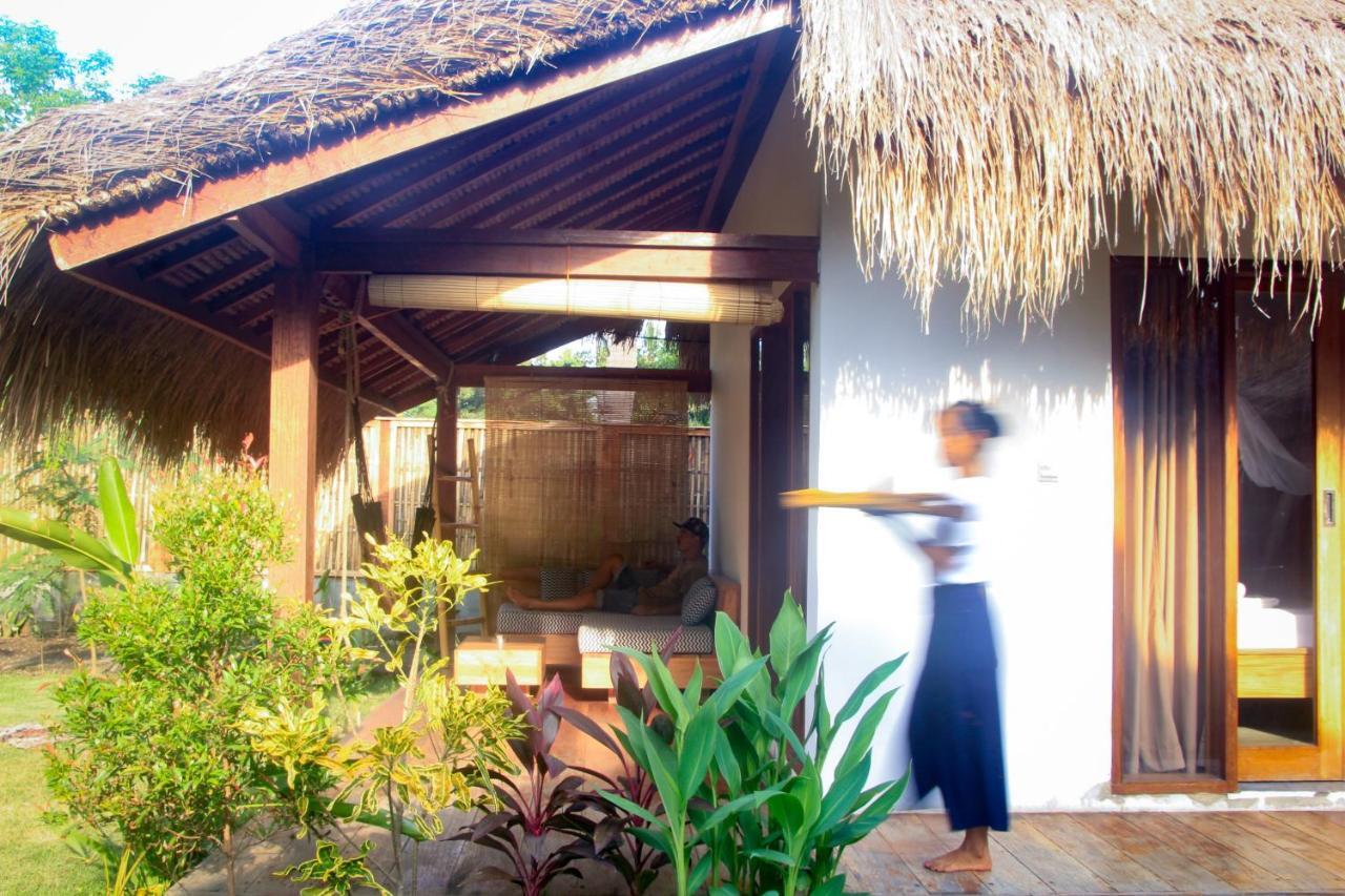Nanas Homestay Bungalow Gili Air Exterior foto